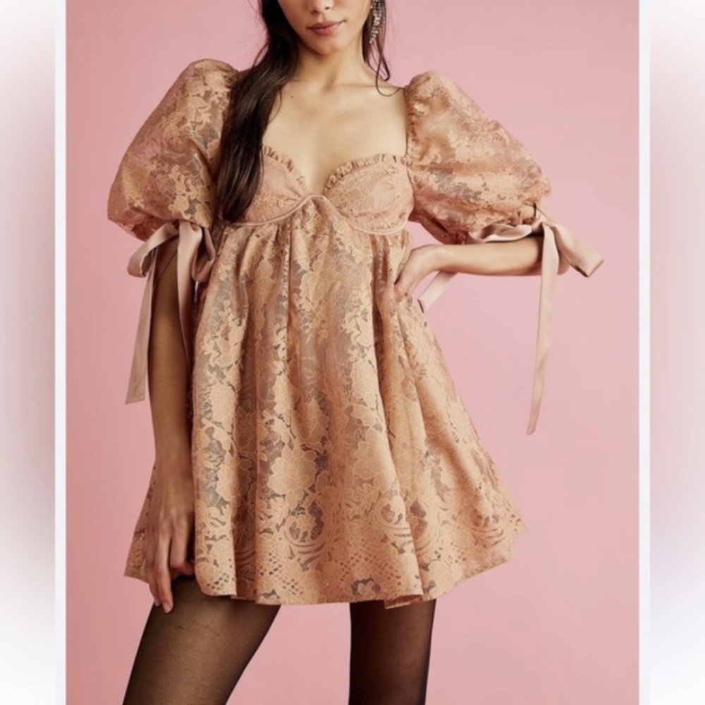 For love and lemons Louisa mini dress